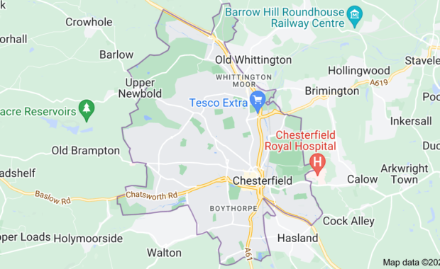 chesterfield map