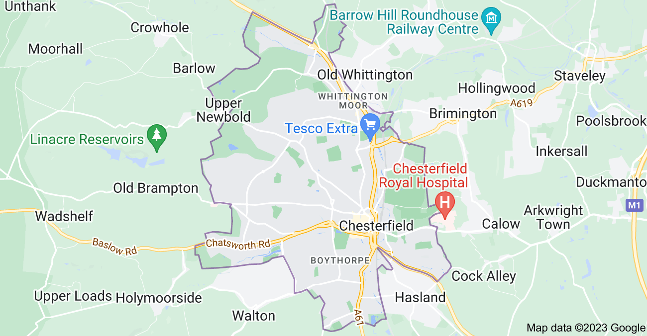 chesterfield map