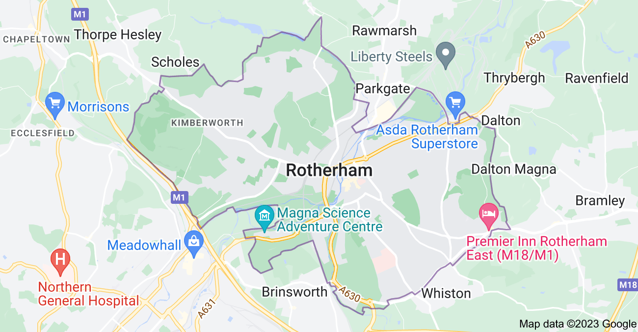rotherham map