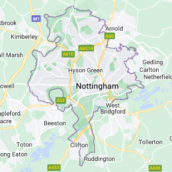 nottingham map